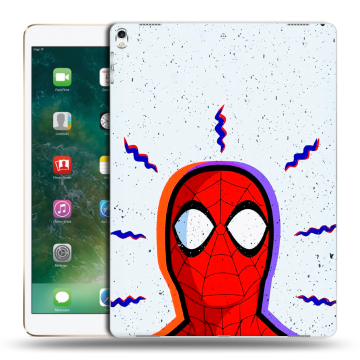 Силиконовый чехол на Ipad Pro 12.9 (2017) с принтом Spiderman Человек паук Силиконовый чехол на Ipad Pro 12.9 (2017) с принтом Spiderman Человек паук