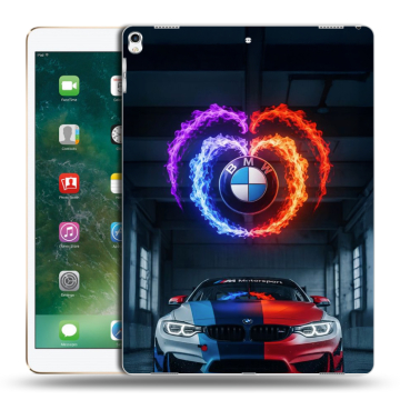 Силиконовый чехол на Ipad Pro 12.9 (2017) с принтом BMW БМВ Силиконовый чехол на Ipad Pro 12.9 (2017) с принтом BMW БМВ