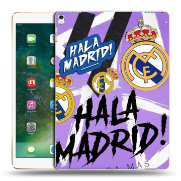 Силиконовый чехол на Ipad Pro 12.9 (2017) с принтом Real Madrid Реал Мадрид Силиконовый чехол на Ipad Pro 12.9 (2017) с принтом Real Madrid Реал Мадрид