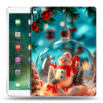 Силиконовый чехол на Ipad Pro 12.9 (2017) с принтом Новый год Силиконовый чехол на Ipad Pro 12.9 (2017) с принтом Новый год