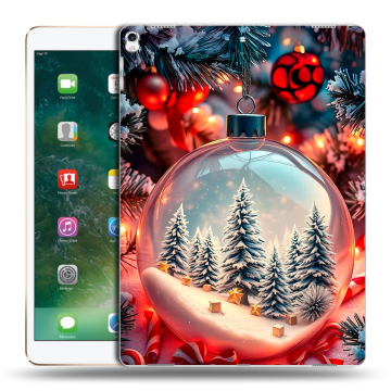 Силиконовый чехол на Ipad Pro 12.9 (2017) с принтом Новый год Силиконовый чехол на Ipad Pro 12.9 (2017) с принтом Новый год