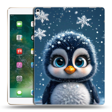 Силиконовый чехол на Ipad Pro 12.9 (2017) с принтом Новый год Силиконовый чехол на Ipad Pro 12.9 (2017) с принтом Новый год