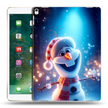 Силиконовый чехол на Ipad Pro 12.9 (2017) с принтом Новый год Силиконовый чехол на Ipad Pro 12.9 (2017) с принтом Новый год