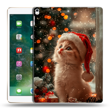 Силиконовый чехол на Ipad Pro 12.9 (2017) с принтом Новый год Силиконовый чехол на Ipad Pro 12.9 (2017) с принтом Новый год