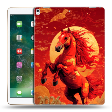 Силиконовый чехол на Ipad Pro 12.9 (2017) с принтом Новый год Силиконовый чехол на Ipad Pro 12.9 (2017) с принтом Новый год