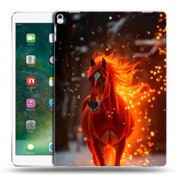 Силиконовый чехол на Ipad Pro 12.9 (2017) с принтом Новый год