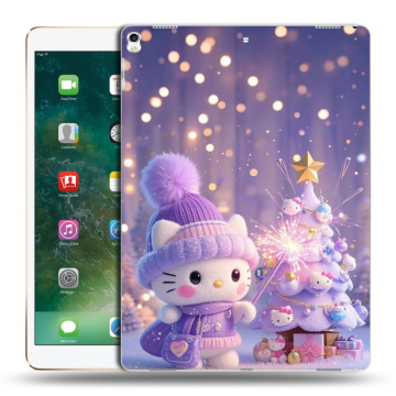 Силиконовый чехол на Ipad Pro 12.9 (2017) с принтом Новый год