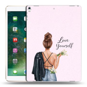 Силиконовый чехол на Ipad Pro 12.9 (2017) с принтом женский Силиконовый чехол на Ipad Pro 12.9 (2017) с принтом женский