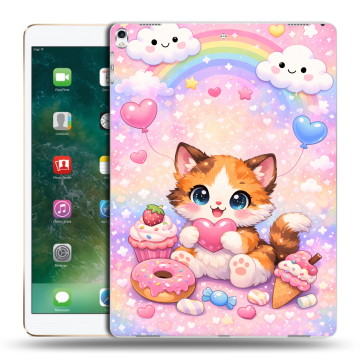Силиконовый чехол на Ipad Pro 12.9 (2017) с принтом для девочек Силиконовый чехол на Ipad Pro 12.9 (2017) с принтом для девочек