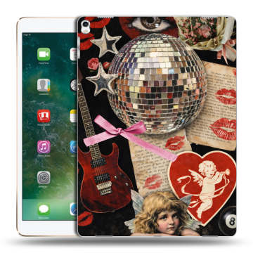 Силиконовый чехол на Ipad Pro 12.9 (2017) с принтом для девочек Силиконовый чехол на Ipad Pro 12.9 (2017) с принтом для девочек