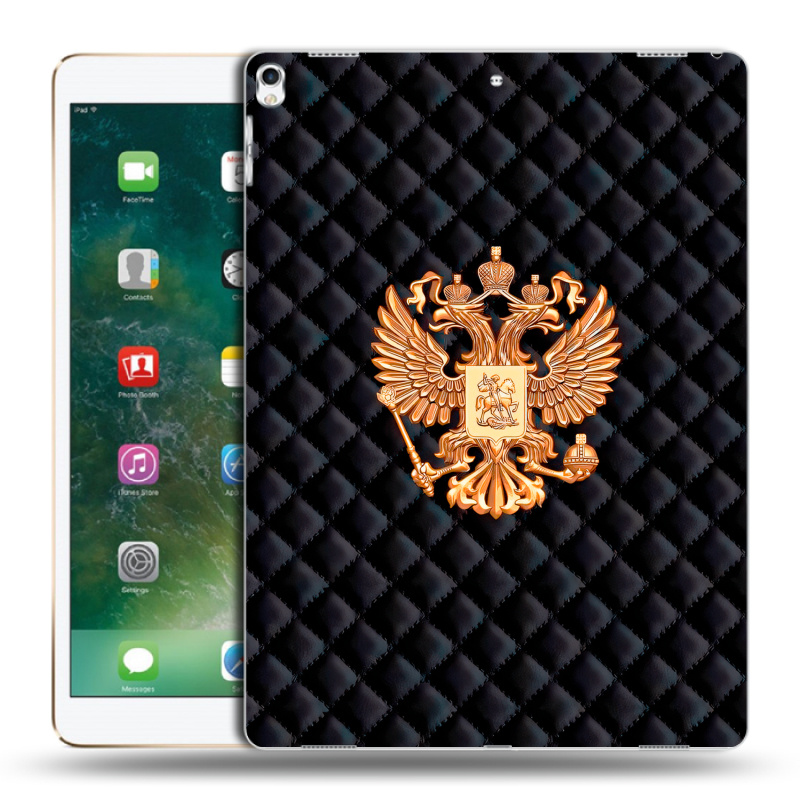 Силиконовый чехол на Ipad Pro 12.9 (2017) с принтом Герб России принт Силиконовый чехол на Ipad Pro 12.9 (2017) с принтом Герб России принт