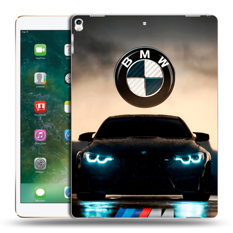 Силиконовый чехол на Ipad Pro 12.9 (2017) с принтом БМВ BMW Силиконовый чехол на Ipad Pro 12.9 (2017) с принтом БМВ BMW