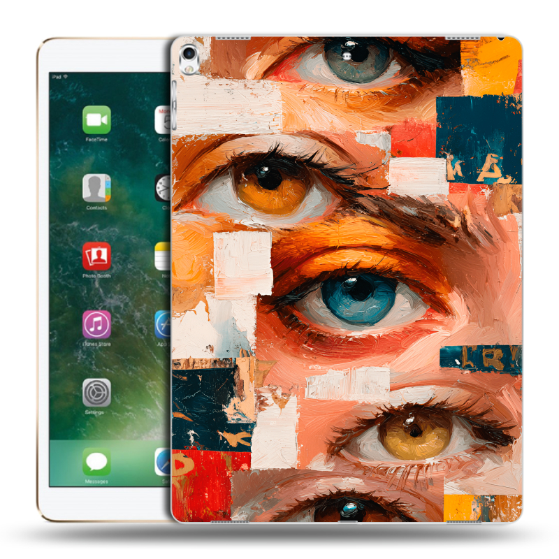 Силиконовый чехол на Ipad Pro 12.9 (2017) с принтом Модный принт Силиконовый чехол на Ipad Pro 12.9 (2017) с принтом Модный принт