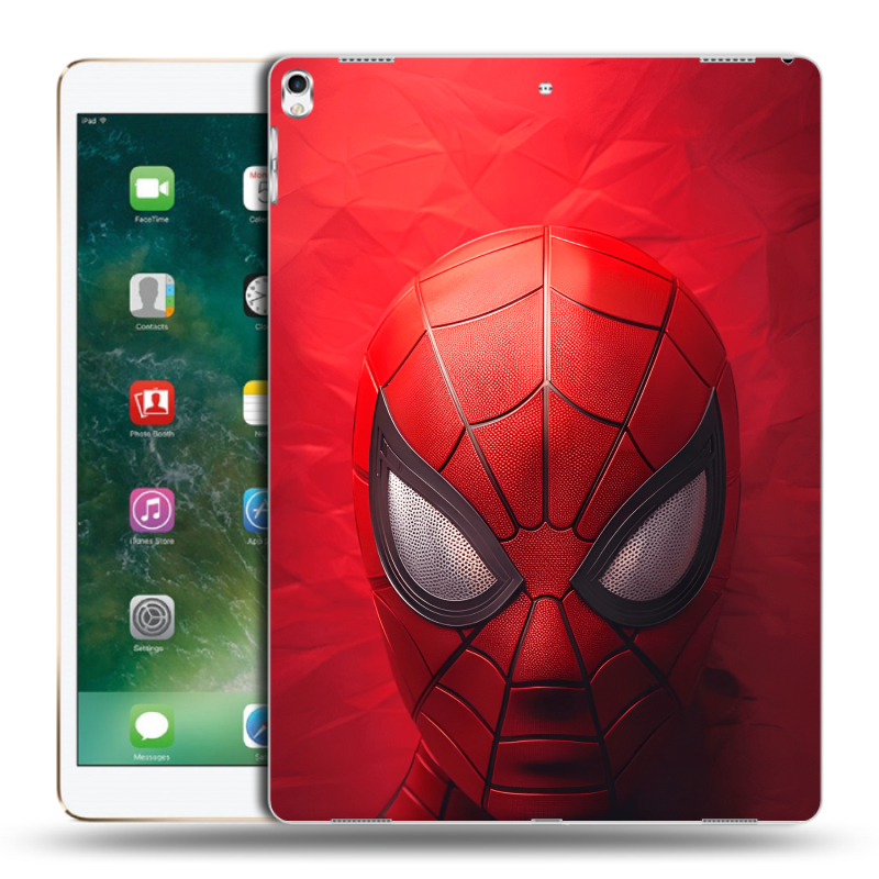 Силиконовый чехол на Ipad Pro 12.9 (2017) с принтом Spiderman Человек паук Силиконовый чехол на Ipad Pro 12.9 (2017) с принтом Spiderman Человек паук