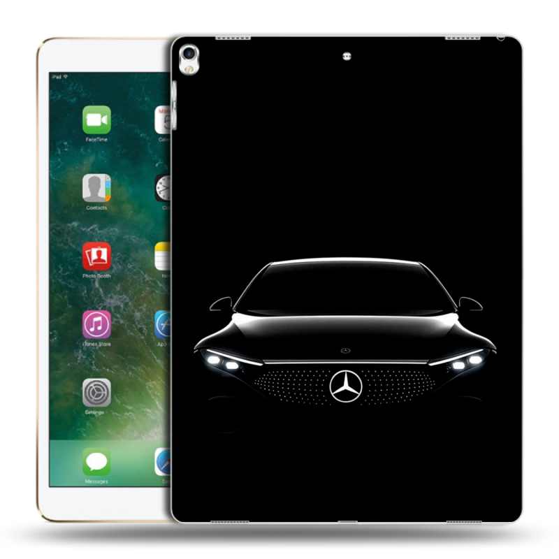 Силиконовый чехол на Ipad Pro 12.9 (2017) с принтом Mercedes Мерседес Силиконовый чехол на Ipad Pro 12.9 (2017) с принтом Mercedes Мерседес