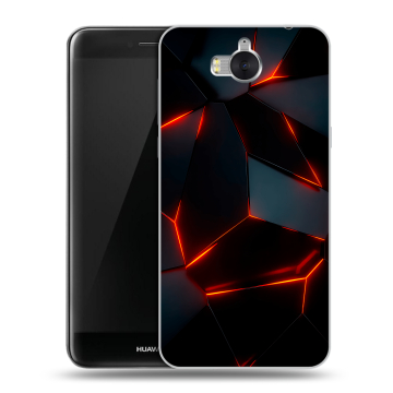 Силиконовый чехол на Huawei Y5 (2017) с принтом Яркие абстракции Силиконовый чехол на Huawei Y5 (2017) с принтом Яркие абстракции