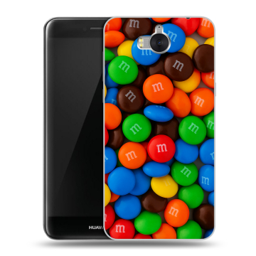 Силиконовый чехол на Huawei Y5 (2017) с принтом Конфеты Силиконовый чехол на Huawei Y5 (2017) с принтом Конфеты