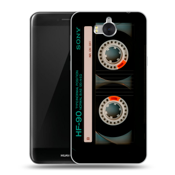 Силиконовый чехол на Huawei Y5 (2017) с принтом Кассета Силиконовый чехол на Huawei Y5 (2017) с принтом Кассета