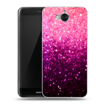 Силиконовый чехол на Huawei Y5 (2017) с принтом Блестки Силиконовый чехол на Huawei Y5 (2017) с принтом Блестки