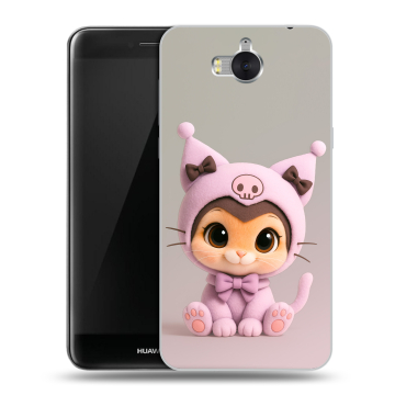 Силиконовый чехол на Huawei Y5 (2017) с принтом Куроми Kuromi Силиконовый чехол на Huawei Y5 (2017) с принтом Куроми Kuromi