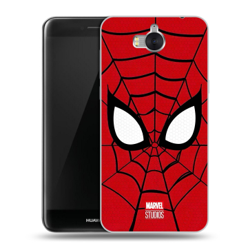 Силиконовый чехол на Huawei Y5 (2017) с принтом человек паук spiderman Силиконовый чехол на Huawei Y5 (2017) с принтом человек паук spiderman