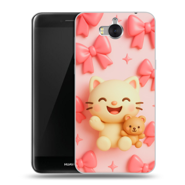Силиконовый чехол на Huawei Y5 (2017) с принтом для девочек