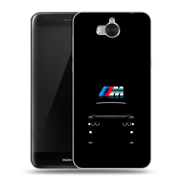 Силиконовый чехол на Huawei Y5 (2017) с принтом БМВ BMW Силиконовый чехол на Huawei Y5 (2017) с принтом БМВ BMW