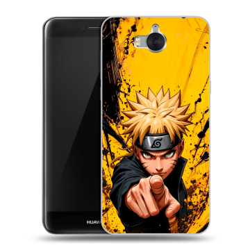 Силиконовый чехол на Huawei Y5 (2017) с принтом Naruto Наруто Силиконовый чехол на Huawei Y5 (2017) с принтом Naruto Наруто