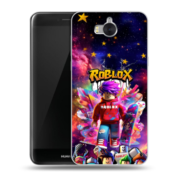 Силиконовый чехол на Huawei Y5 (2017) с принтом Roblox Роблокс Силиконовый чехол на Huawei Y5 (2017) с принтом Roblox Роблокс