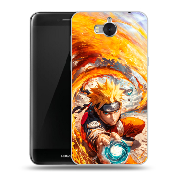 Силиконовый чехол на Huawei Y5 (2017) с принтом Аниме Наруто Naruto Силиконовый чехол на Huawei Y5 (2017) с принтом Аниме Наруто Naruto