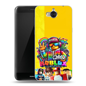 Силиконовый чехол на Huawei Y5 (2017) с принтом Roblox Роблокс Силиконовый чехол на Huawei Y5 (2017) с принтом Roblox Роблокс