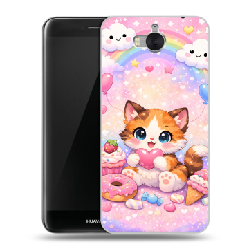 Силиконовый чехол на Huawei Y5 (2017) с принтом для девочек Силиконовый чехол на Huawei Y5 (2017) с принтом для девочек
