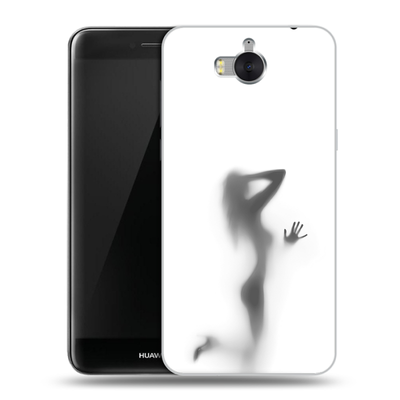 Пластиковый чехол на Huawei Y5 (2017) с принтом Силуэт Пластиковый чехол на Huawei Y5 (2017) с принтом Силуэт