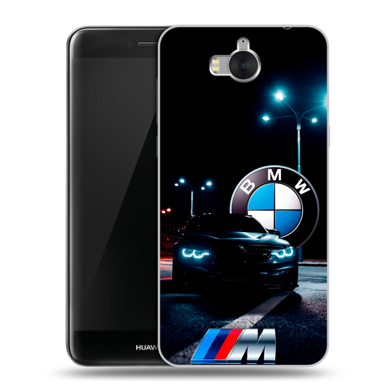 Пластиковый чехол на Huawei Y5 (2017) с принтом БМВ BMW Пластиковый чехол на Huawei Y5 (2017) с принтом БМВ BMW