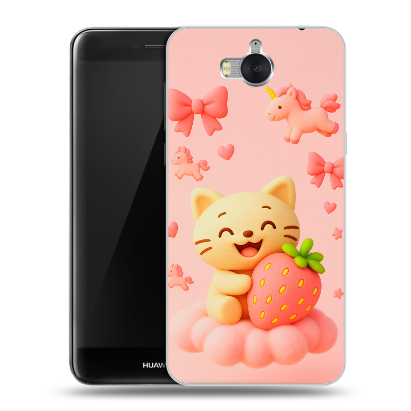 Силиконовый чехол на Huawei Y5 (2017) с принтом для девочек Силиконовый чехол на Huawei Y5 (2017) с принтом для девочек
