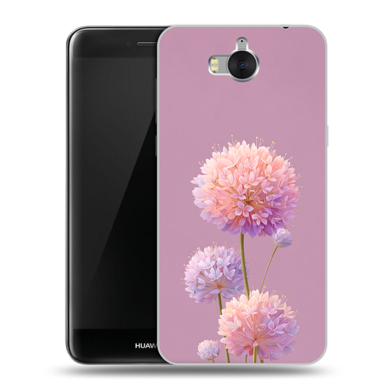 Силиконовый чехол на Huawei Y5 (2017) с принтом Цветы Силиконовый чехол на Huawei Y5 (2017) с принтом Цветы