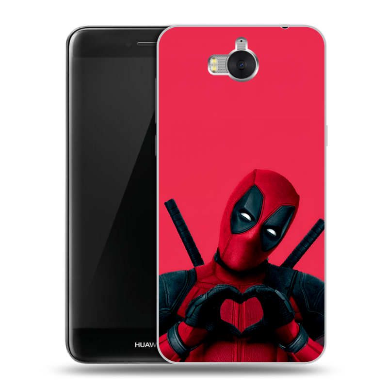 Пластиковый чехол на Huawei Y5 (2017) с принтом Дедпул Deadpool Пластиковый чехол на Huawei Y5 (2017) с принтом Дедпул Deadpool