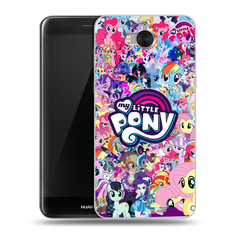 Пластиковый чехол на Huawei Y5 (2017) с принтом My little pony Дружба чудо Пластиковый чехол на Huawei Y5 (2017) с принтом My little pony Дружба чудо