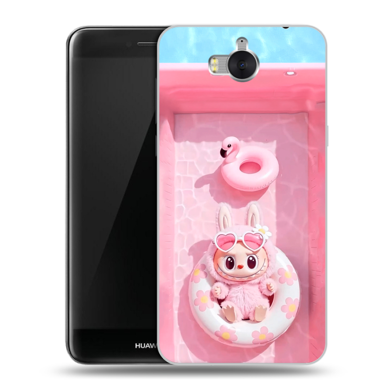 Пластиковый чехол на Huawei Y5 (2017) с принтом Labubu Лабубу Пластиковый чехол на Huawei Y5 (2017) с принтом Labubu Лабубу
