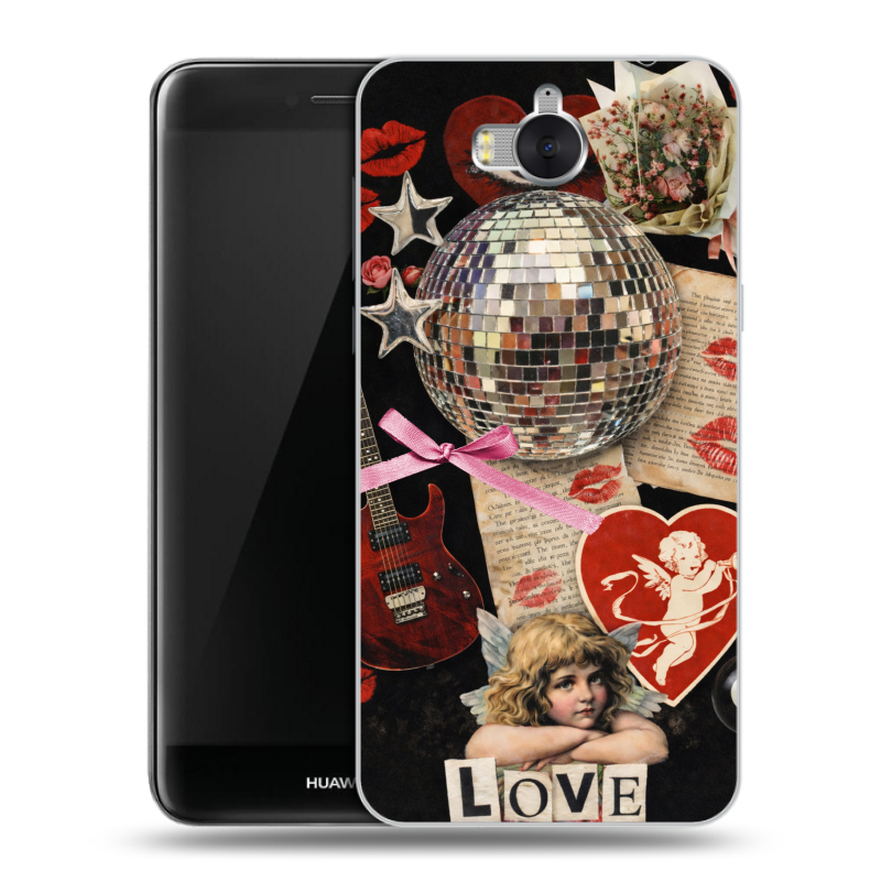 Силиконовый чехол на Huawei Y5 (2017) с принтом для девочек Силиконовый чехол на Huawei Y5 (2017) с принтом для девочек