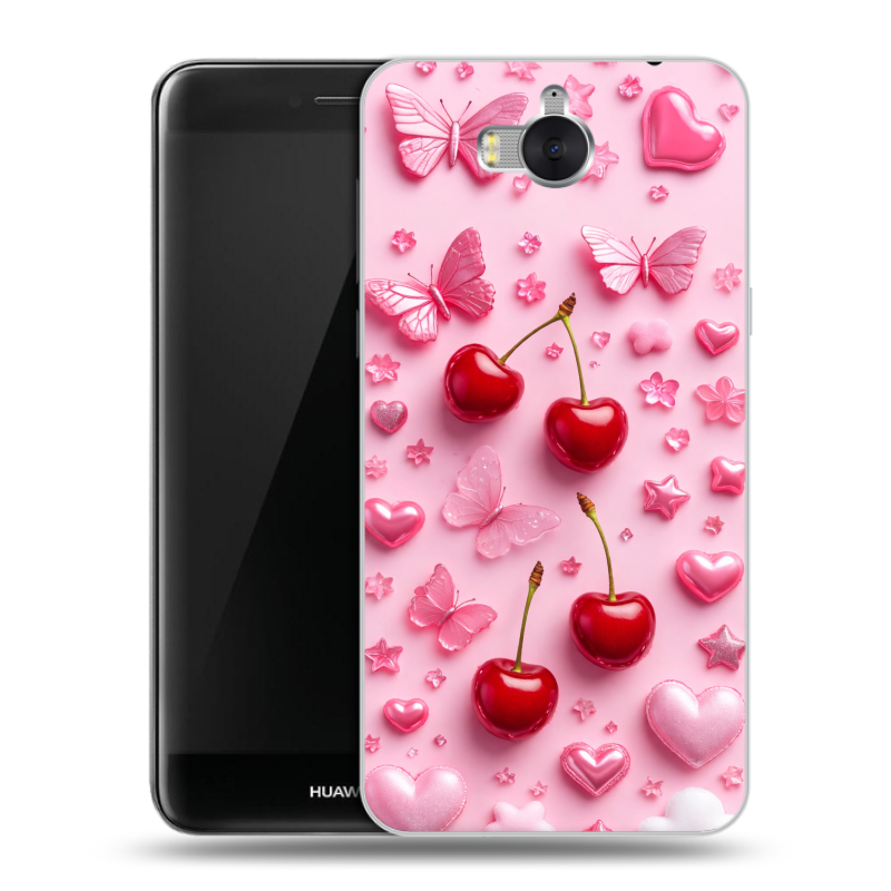 Пластиковый чехол на Huawei Y5 (2017) с принтом для девочек Пластиковый чехол на Huawei Y5 (2017) с принтом для девочек