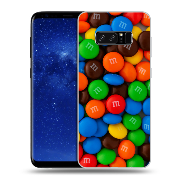 Силиконовый чехол на Samsung Galaxy Note 8 с принтом Конфеты Силиконовый чехол на Samsung Galaxy Note 8 с принтом Конфеты