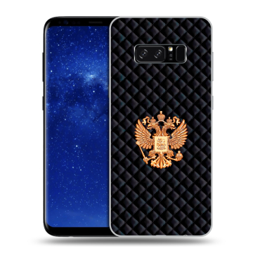 Силиконовый чехол на Samsung Galaxy Note 8 с принтом Герб России принт