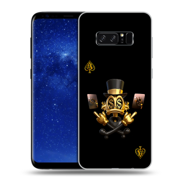 Силиконовый чехол на Samsung Galaxy Note 8 с принтом Золотой скрудж макдак Силиконовый чехол на Samsung Galaxy Note 8 с принтом Золотой скрудж макдак