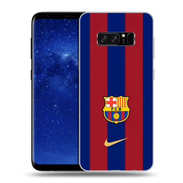 Силиконовый чехол на Samsung Galaxy Note 8 с принтом Барселона Barcelona Силиконовый чехол на Samsung Galaxy Note 8 с принтом Барселона Barcelona