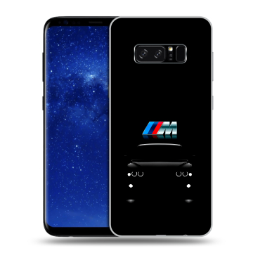 Силиконовый чехол на Samsung Galaxy Note 8 с принтом БМВ BMW