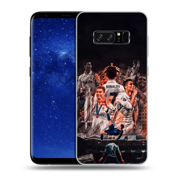 Силиконовый чехол на Samsung Galaxy Note 8 с принтом Реал Роналдо Real Ronaldo Силиконовый чехол на Samsung Galaxy Note 8 с принтом Реал Роналдо Real Ronaldo