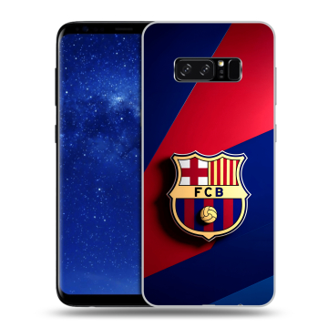Силиконовый чехол на Samsung Galaxy Note 8 с принтом Барселона Barcelona Силиконовый чехол на Samsung Galaxy Note 8 с принтом Барселона Barcelona