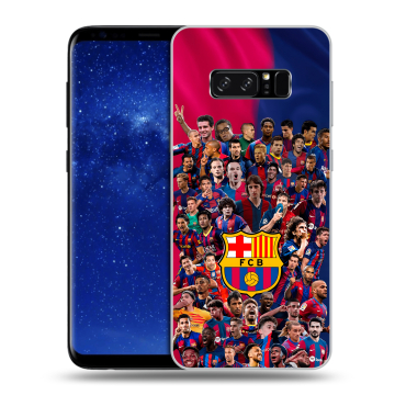 Силиконовый чехол на Samsung Galaxy Note 8 с принтом Барселона Barcelona Силиконовый чехол на Samsung Galaxy Note 8 с принтом Барселона Barcelona