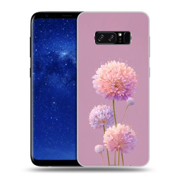 Силиконовый чехол на Samsung Galaxy Note 8 с принтом Цветы Силиконовый чехол на Samsung Galaxy Note 8 с принтом Цветы